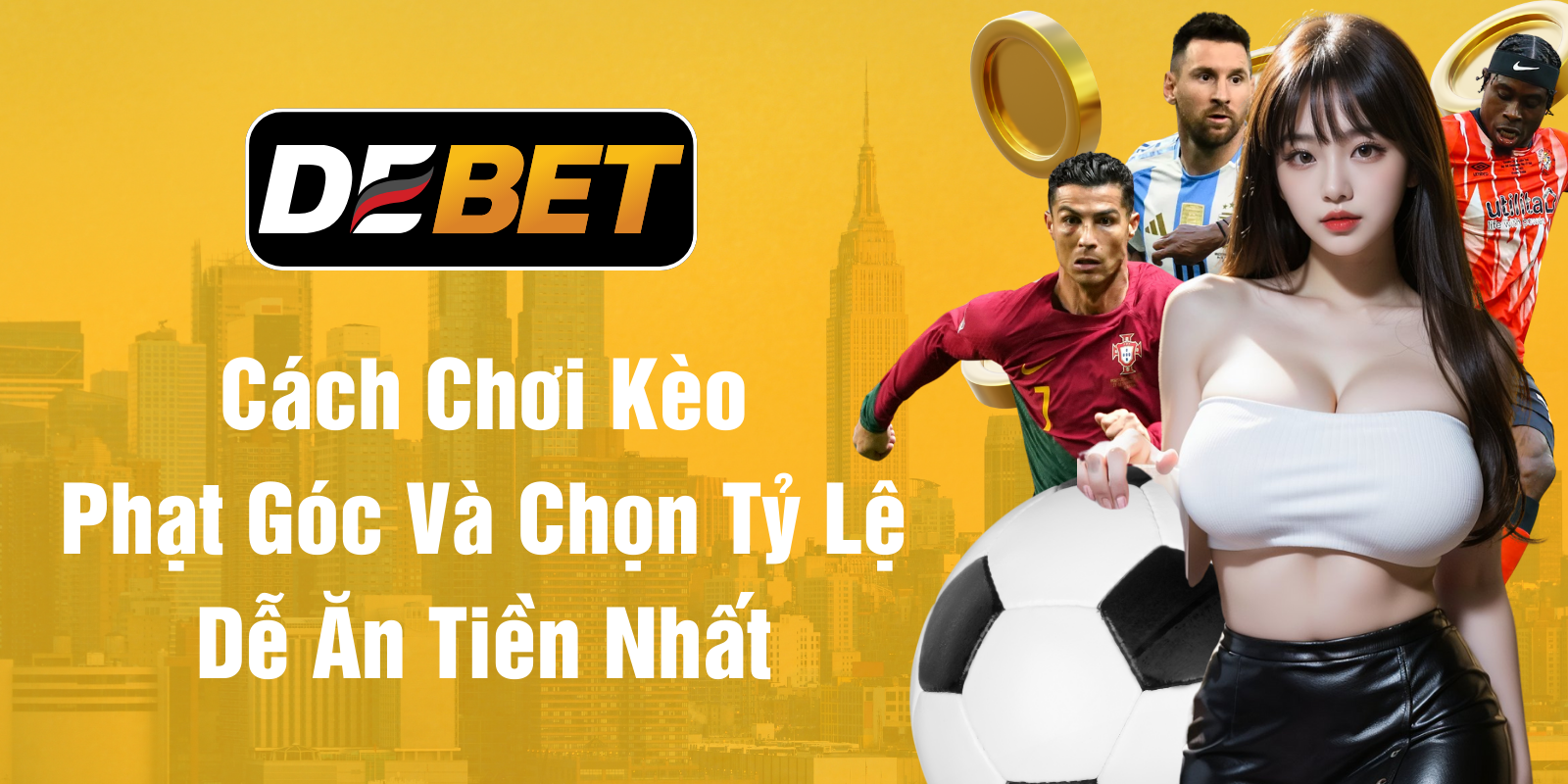 Cách chơi kèo phạt góc và chọn tỷ lệ dễ ăn tiền nhất