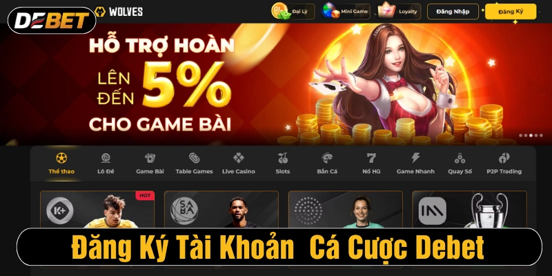 Điều kiện đăng ký Debet 