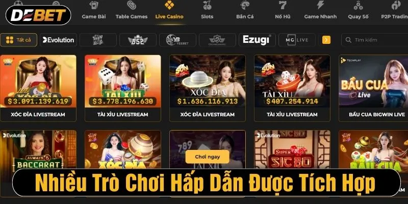 Sảnh cược thông minh với hàng loạt trò chơi hấp dẫn, thưởng lớn