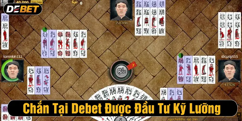 Chắn tại Debet được đầu tư chỉn chu, mang đến trải nghiệm thú vị 